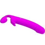 PRETTY LOVE - ZANINI STRAP-ON SIN TIRANTES 10 VIBRACIONES VIOLETA