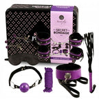 SECRETPLAY - BDSM SET 8PCS PURPLE / NOIR.
