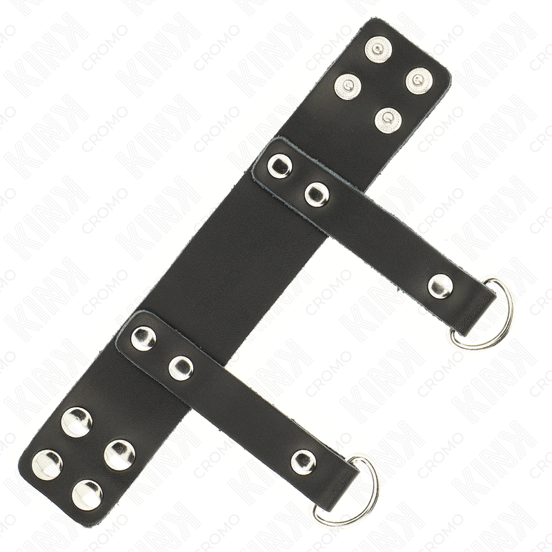KINK - PENIS RING WITH "D" SHAPED RINGS 18.5 X 3.3 CM