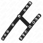 KINK - ANILLO PENEANO CON 3 CORREAS AJUSTABLES PARA SEPARADOR DE TESTÍCULOS