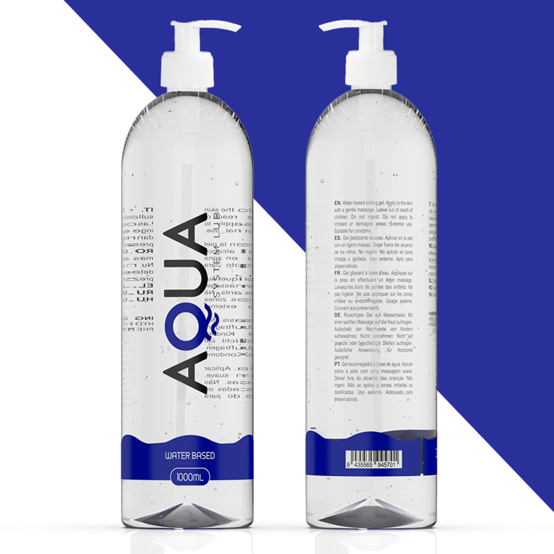 AQUA QUALITY - LUBRIFIANT À BASE D'EAU 1000 ML