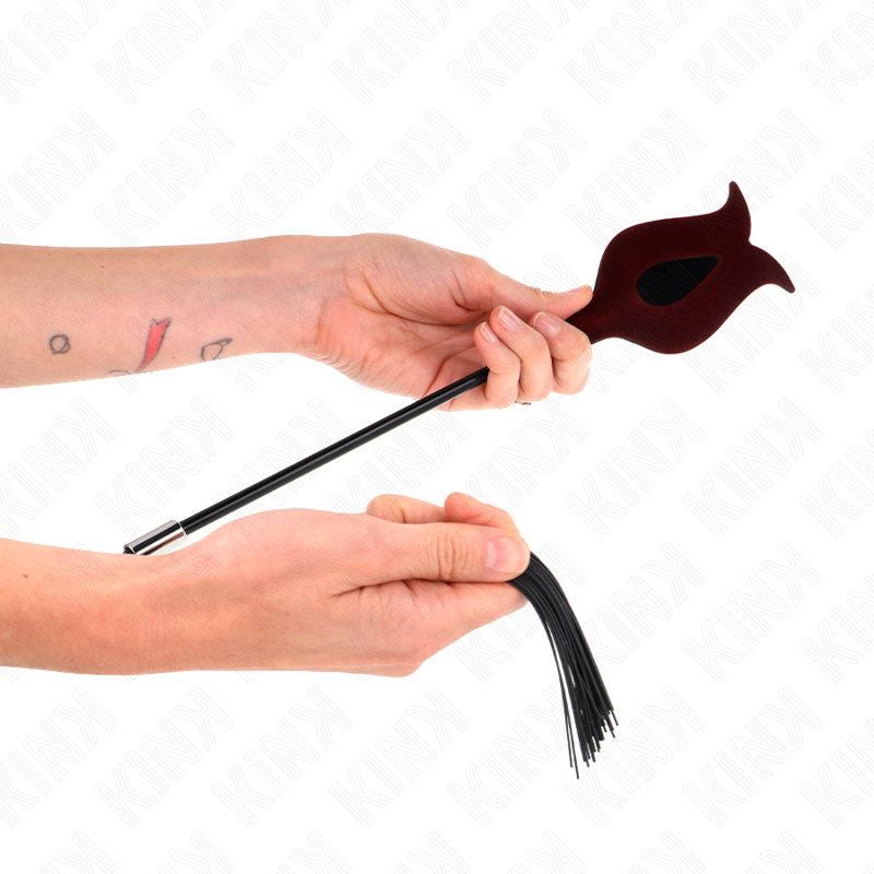 KINK - Fusta de silicona con pompón en forma de rosa 45 cm