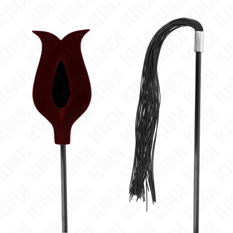 KINK - Fusta de silicona con pompón en forma de rosa 45 cm