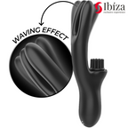 IBIZA - VIBRADOR CLITORIDIANO MULTICELULAR CON ESTIMULACIÓN TIPO RABBIT HI-TECH Y DOBLE ONDA