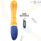 INTENSE - VIBRADOR PUNTO G AMARILLO SHAGGY