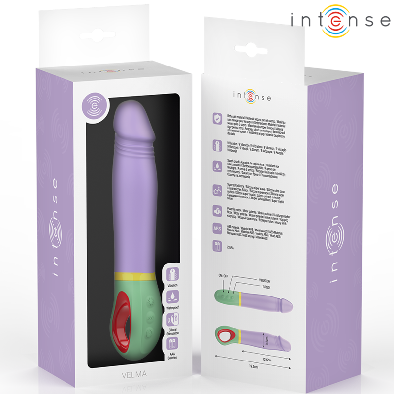 INTENSE - VIBRADOR VIOLETA CLÁSICO VELMA