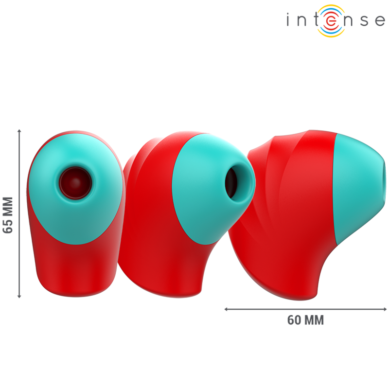 INTENSE - DONNIE STIMULATEUR CLITORIDIEN ROUGE/VERT