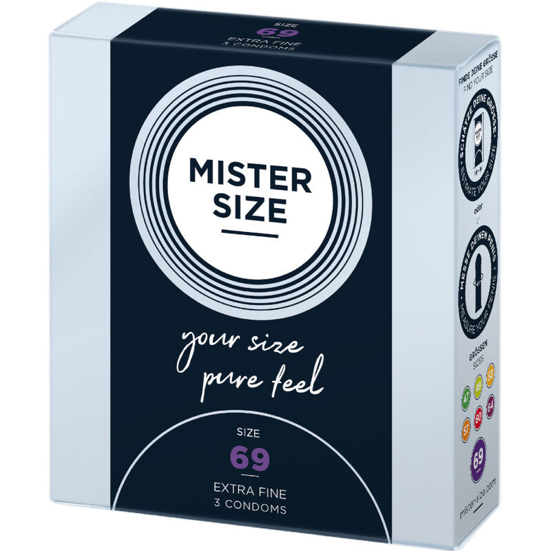 MISTER SIZE - XXXL CONDOMS 69 MM (3 UNITS)
