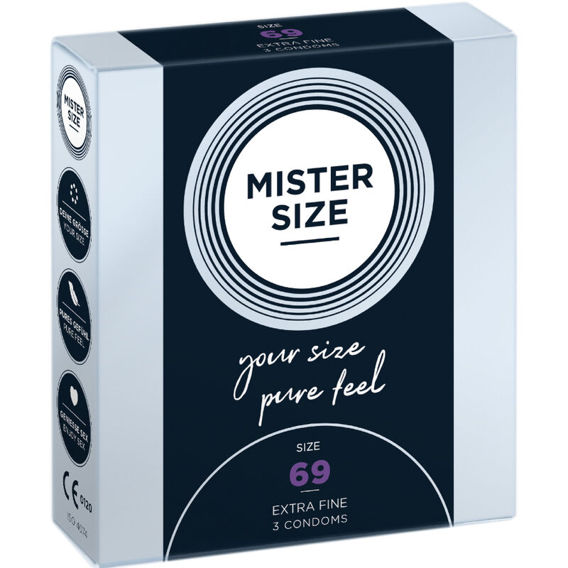 MISTER SIZE - XXXL CONDOMS 69 MM (3 UNITS)