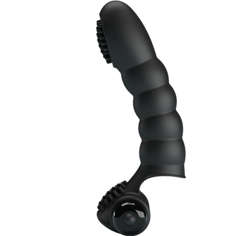 PRETTY LOVE - VIBRATORE DA DITO ALEXANDER 10 VIBRAZIONI NERO