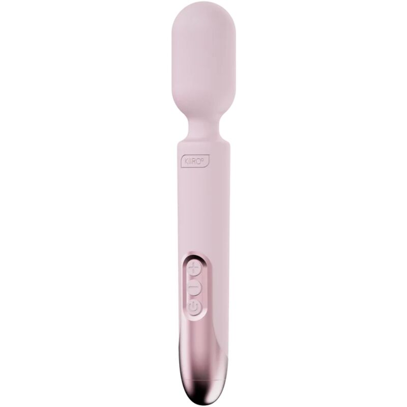 KIIROO - PROWAND VIBRADOR TIPO VARITA CON CONTROL REMOTO + APLICACIÓN GRATUITA ROSA