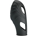 PRETTY LOVE - VIBRADOR DE DEDO DE SILICONA LICH NEGRO