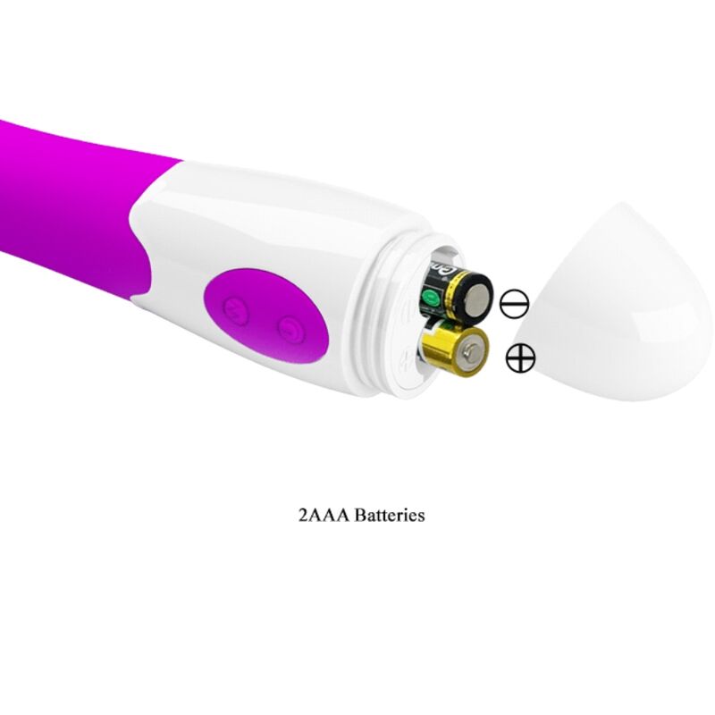 PRETTY LOVE - VIBRADOR ELEMENTAL 30 MODOS DE VIBRACIÓN VIOLETA