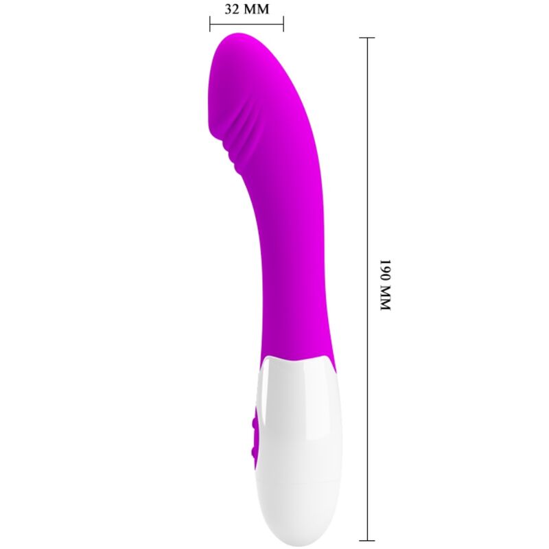 PRETTY LOVE - VIBRADOR ELEMENTAL 30 MODOS DE VIBRACIÓN VIOLETA