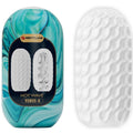 PRETTY LOVE - MASTURBADOR PARA HOMBRE DE SILICONA HOT WAVE BLANCO