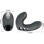PRETTY LOVE - VIBRADOR DE DEDO CAMELIA 7 VIBRACIONES NEGRO