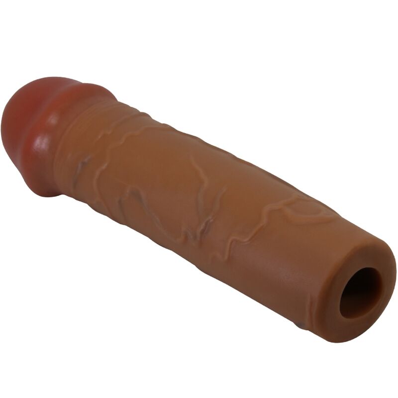 PRETTY LOVE - FUNDA PARA PENE NILE CON EXTENSIÓN DE 2,5 CM MULATO