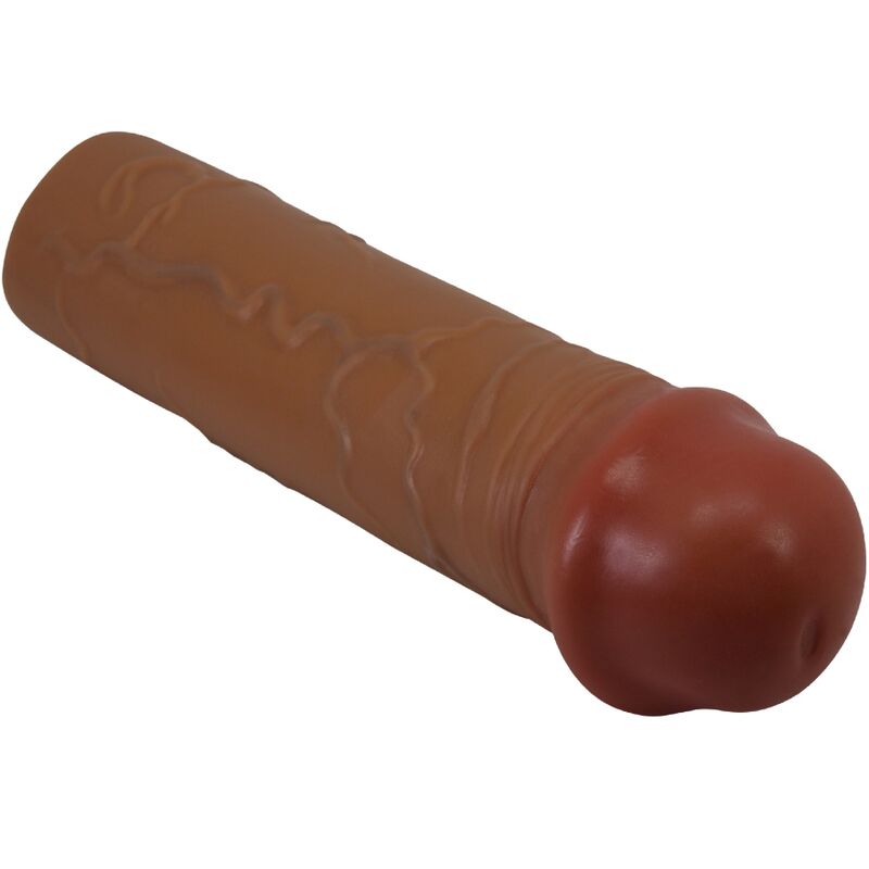 PRETTY LOVE - FUNDA PARA PENE NILE CON EXTENSIÓN DE 2,5 CM MULATO