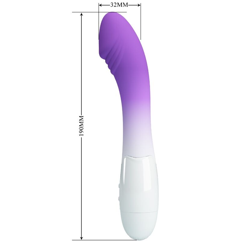 PRETTY LOVE - VIBRADOR ELEMENTAL PUNTO G 30 VIBRACIONES VIOLETA