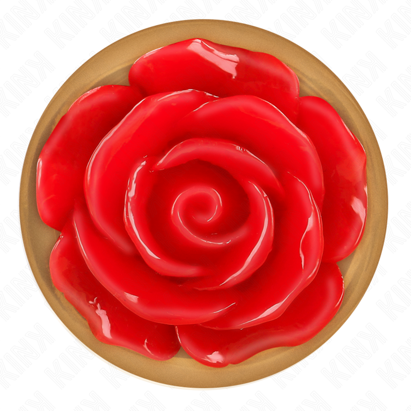 KINK - PLUG ANAL O ROSE CON ROSA ROJA L