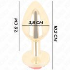 KINK - RED ROSE ANAL PLUG SIZE L