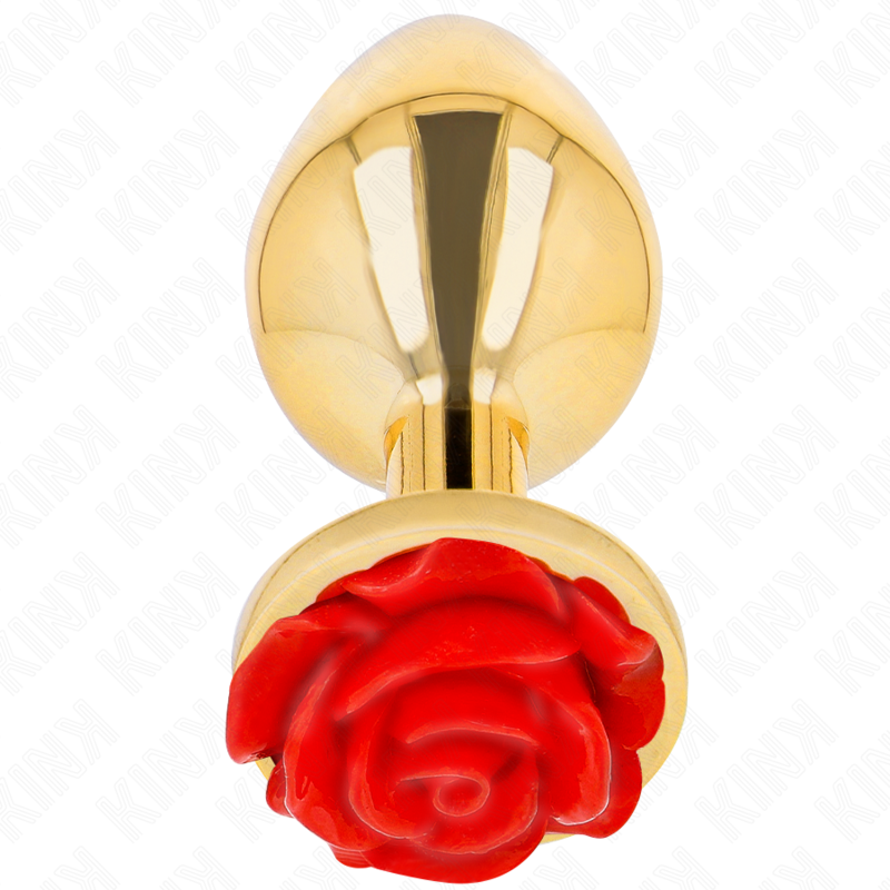 KINK - PLUG ANAL O ROSA ROJA TALLA L