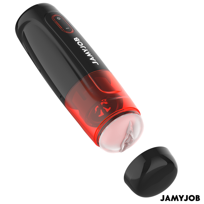 JAMYJOB - MASTURBADOR VAGINAL AUTOMÁTICO STORM 10 MODOS DE ROTACIÓN Y EMPUJE