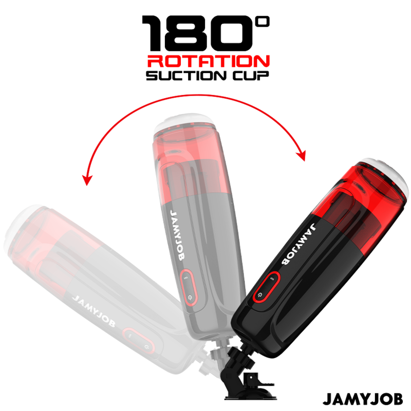 JAMYJOB - MASTURBADOR VAGINAL AUTOMÁTICO STORM 10 MODOS DE ROTACIÓN Y EMPUJE
