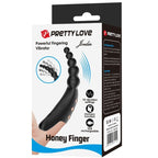 PRETTY LOVE - JORDIN FINGER VIBRATOR 10 VIBRATIONS NOIR