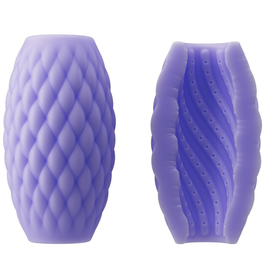 PRETTY LOVE - ATHENA EROS PURPLE SILICONE MALE MASTURBATOR
