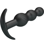 PRETTY LOVE - VIBRADOR ANAL SIDNEY 10 VIBRACIONES NEGRO