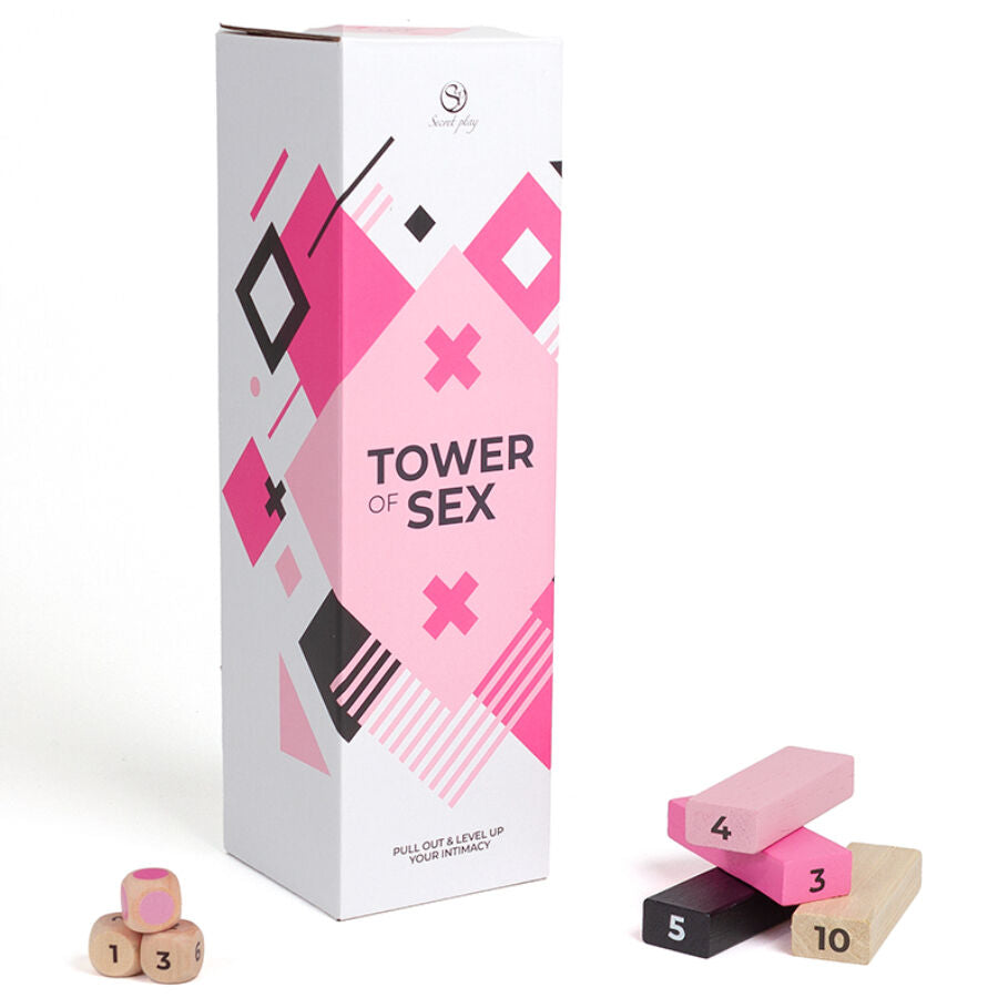SECRETPLAY - JUEGO DE MADERA LA TORRE DEL SEXO