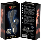 IBIZA - VIBRADOR TWISTER CON ESTIMULADOR DE CURVAS Y VIBRO-ROTACIÓN