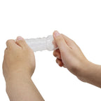 PRETTY LOVE - TIGHT AND VOLUMIZING TRANSPARENT PENIS SLEEVE