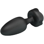 PRETTY LOVE - PLUG ANAL VARIAN CON LUZ LED NEGRO 10,8 CM