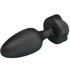 PRETTY LOVE - OSBORN PLUG ANAL AVEC LUMIÈRE LED NOIR 9,8 CM