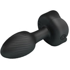 PRETTY LOVE - PLUG ANAL OLMAN CON LUZ LED NEGRO 8,8 CM