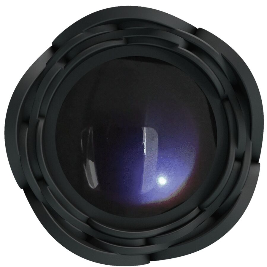 PRETTY LOVE - PLUG ANAL OLMAN CON LUZ LED NEGRO 8,8 CM