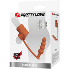 PRETTY LOVE - FUNDA PARA PENE CON ANILLO ANAL NATURAL