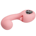 PRETTY LOVE - VIBRADOR PUNTO G + ESTIMULADOR DE CLÍTORIS ERYNNYES 10 VIBRACIONES ROSA