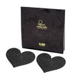BIJOUX - CUBREPEZONES FLASH CORAZÓN NEGRO INDISCRETS