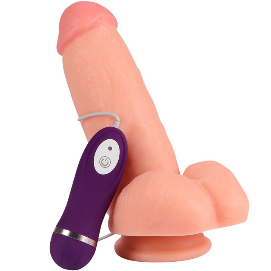 SHEQU - DILDO VIBRATEUR RED EAGLE AVEC TÉLÉCOMMANDE 17 CM