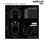 ADDICTED TOYS LOCKED - GABBIA PENIENA VIETATA 10 CM