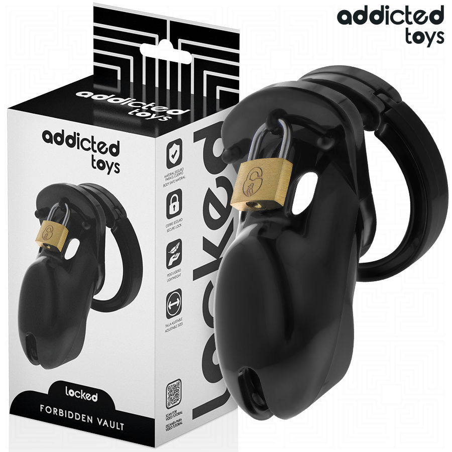 ADDICTED TOYS LOCKED - GABBIA PENIENA VIETATA 10 CM