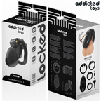 ADDICTED TOYS LOCKED - JAULA PARA PENE MINDNIGHT TALLA S