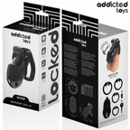 ADDICTED TOYS LOCKED - MINDNIGHT CELL CAGE À PÉNIS TAILLE M