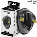 ADDICTED TOYS LOCKED - JAULA PARA PENE CON CERRADURA SIN LLAVE 11,5 CM