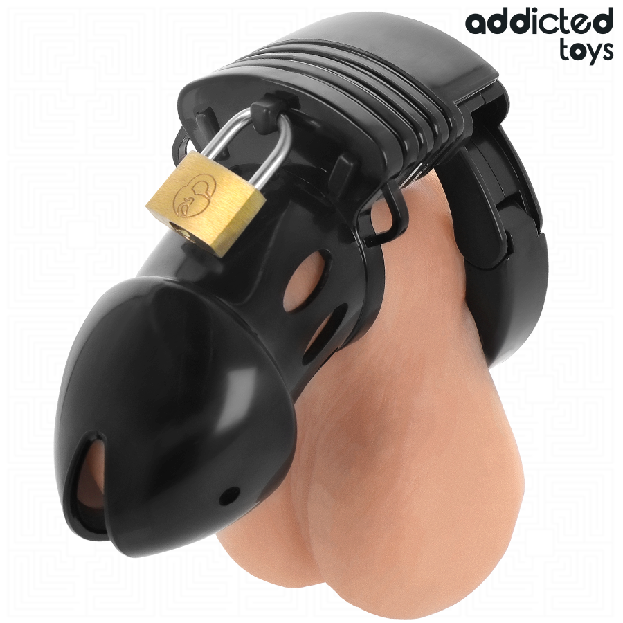 ADDICTED TOYS LOCKED - CHASTITY PENIS CAGE 7.5 CM DEEP