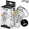 ADDICTED TOYS LOCKED - GABBIA PENIENA IN METALLO IRON CELL 4 CM TAGLIA S