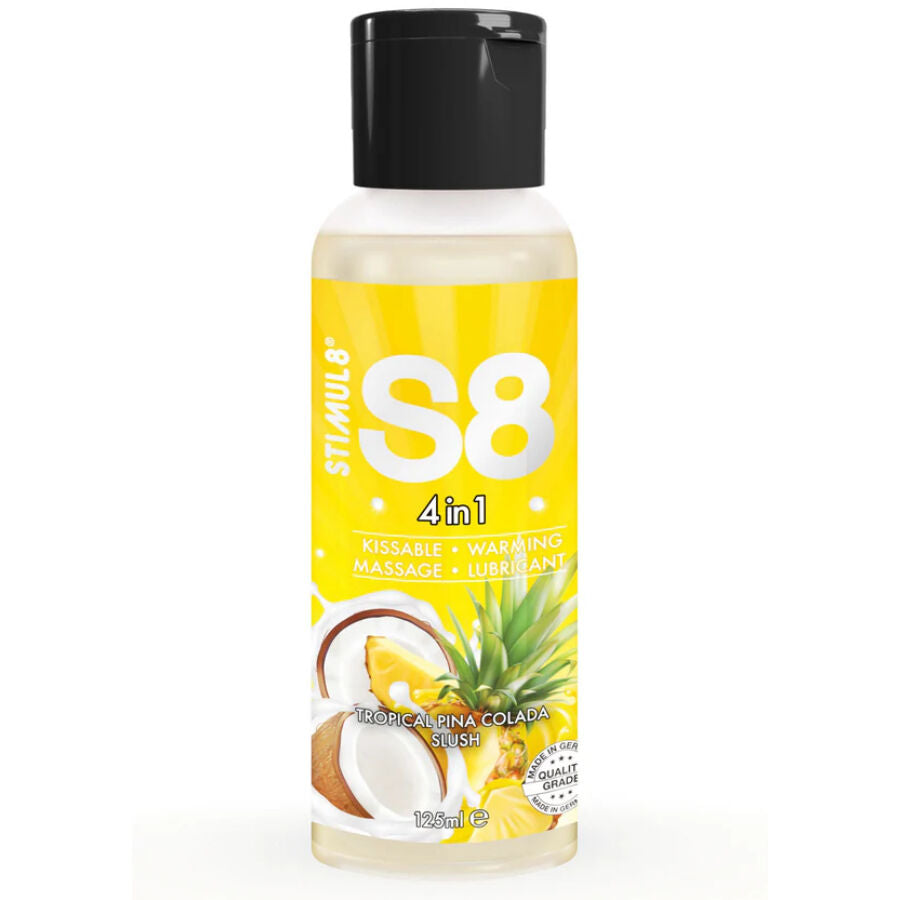 STIMUL8 - LUBRIFIANT DESSERT PINA COLADA 4 EN 1 S8 125 ML